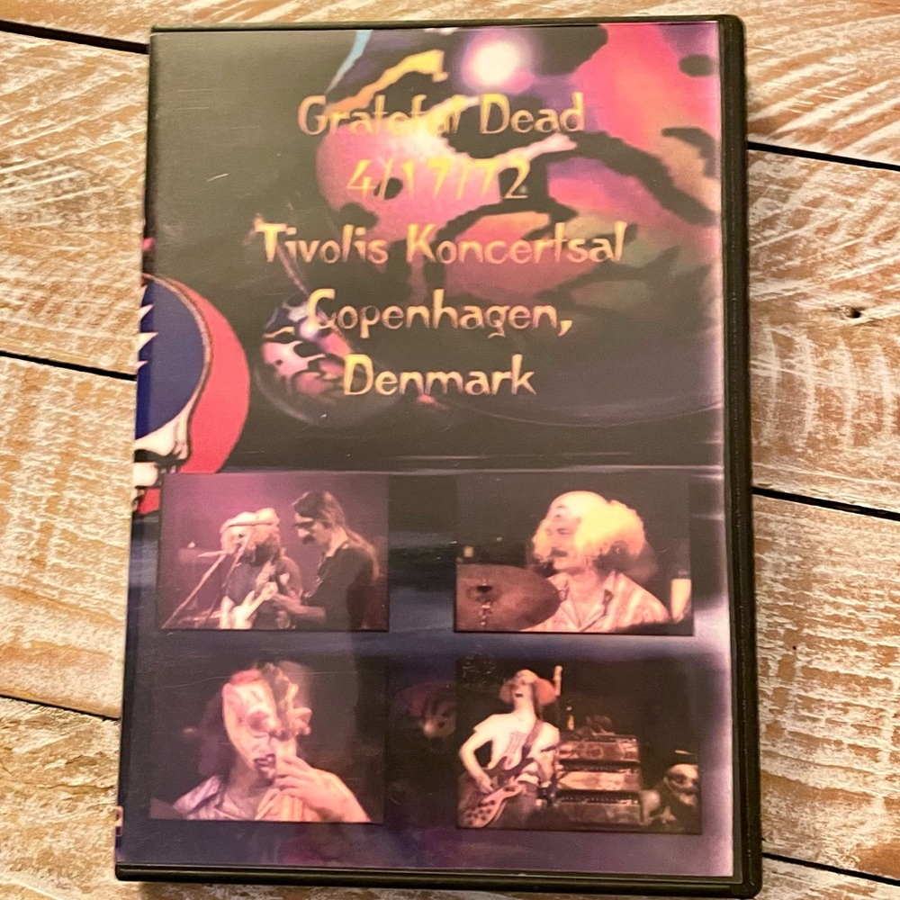 💀Grateful Dead 1972 concert Denmark💀